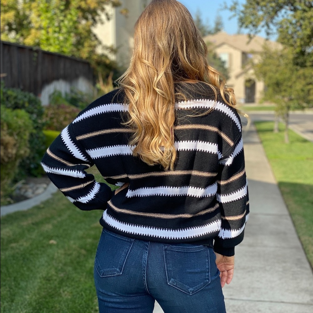 Striped Sweater - Picture 3 of 3